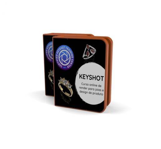 Keyshot render para joalheria e design de produtos